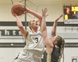 Michelle Thomas' double-double leads Preston girls' past Trinity